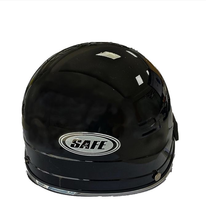 Каска SAFE за скутер и МОТОР, каска шапка с Козирка