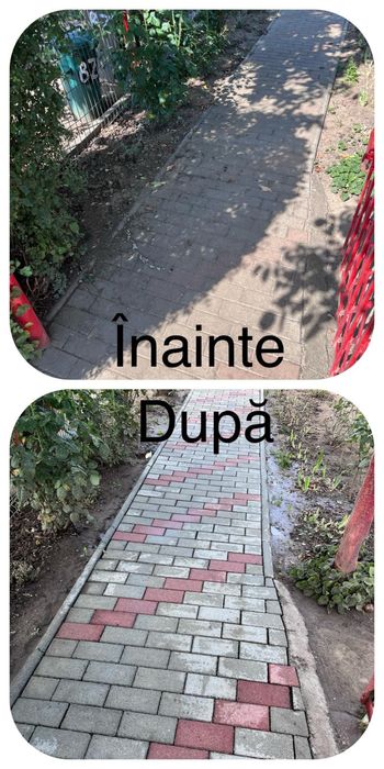 Servicii de curatare cu aparat de inalta presiune