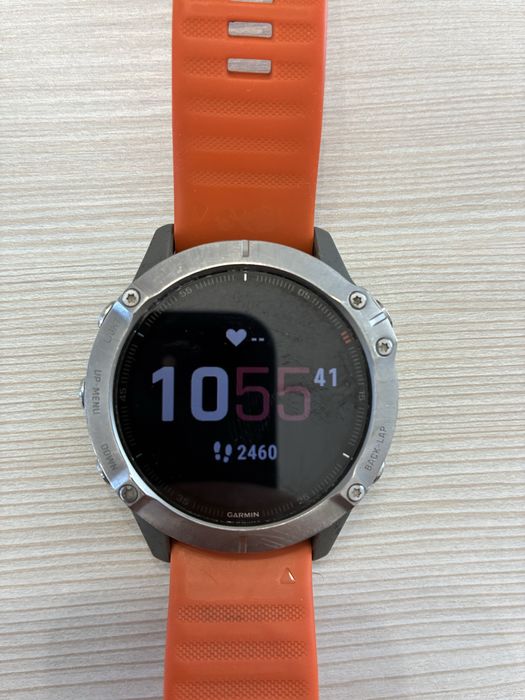 Garmin Fenix 6 Sapphire Titanium stare 9.5/10 + 10 seturi curele color