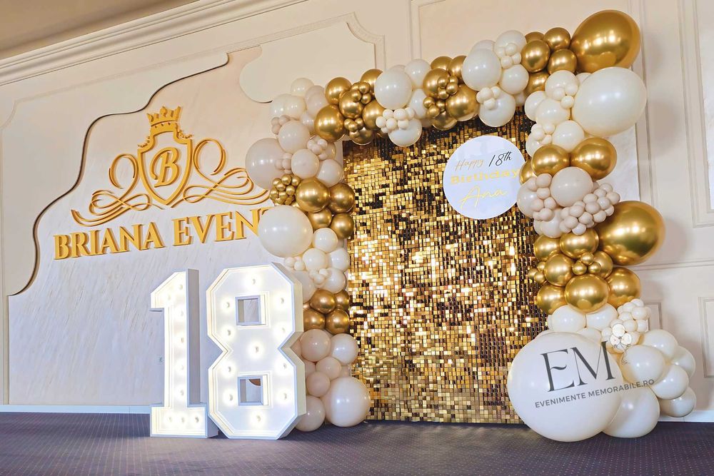 Cifre si Litere luminoase VOLUMETRICE (LED) Majorat / Zile de Nastere