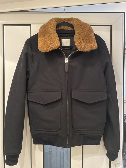 Sandro Parıs мъжко палто вълна