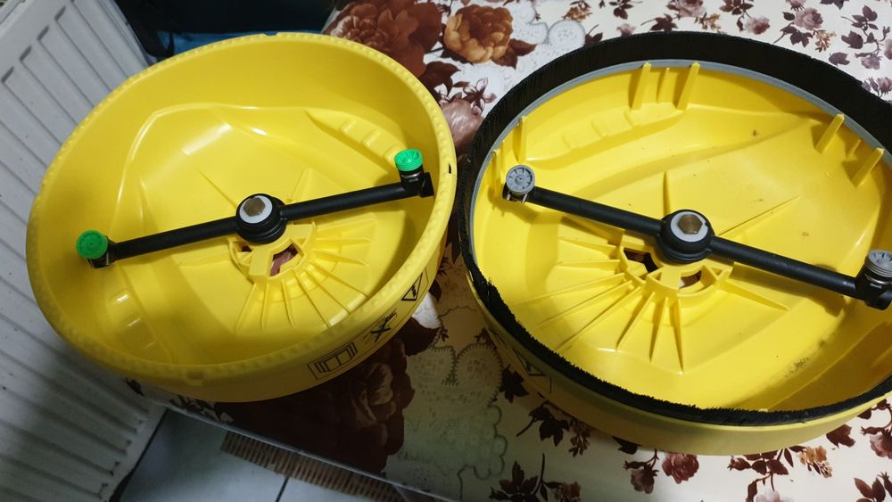 Curățare buruieni trimer Karcher 18-55 18v batery si T-Racer T 150