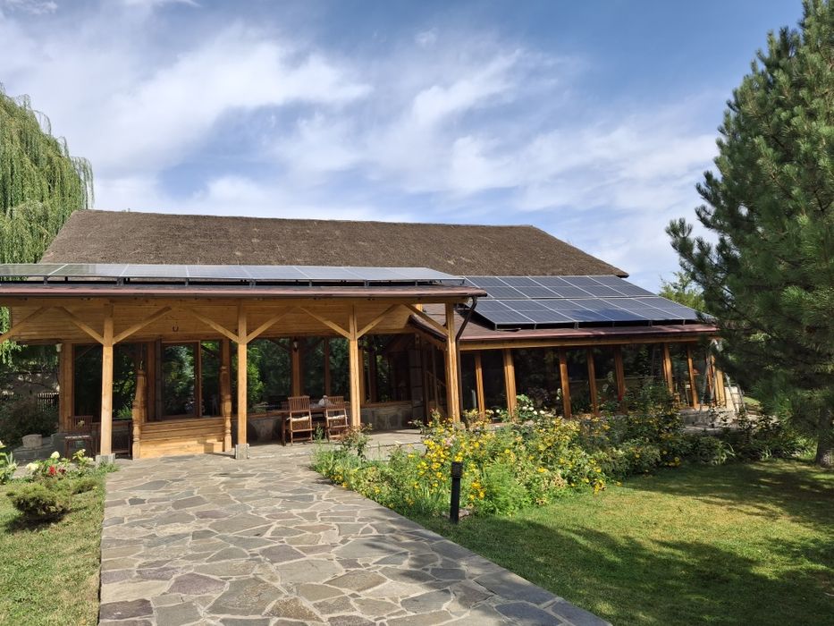 Установка солнечный панели