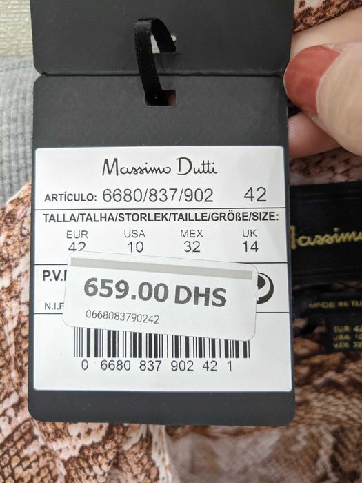 Massimo Dutti maxi dress