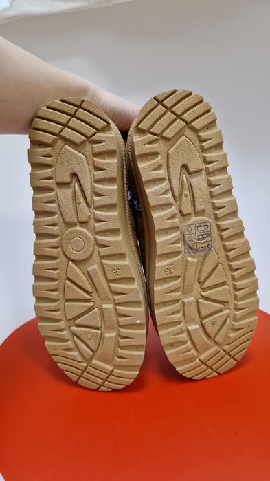 Cizme de zapada dama, model modern, platforma cauciuc, blana sintetica