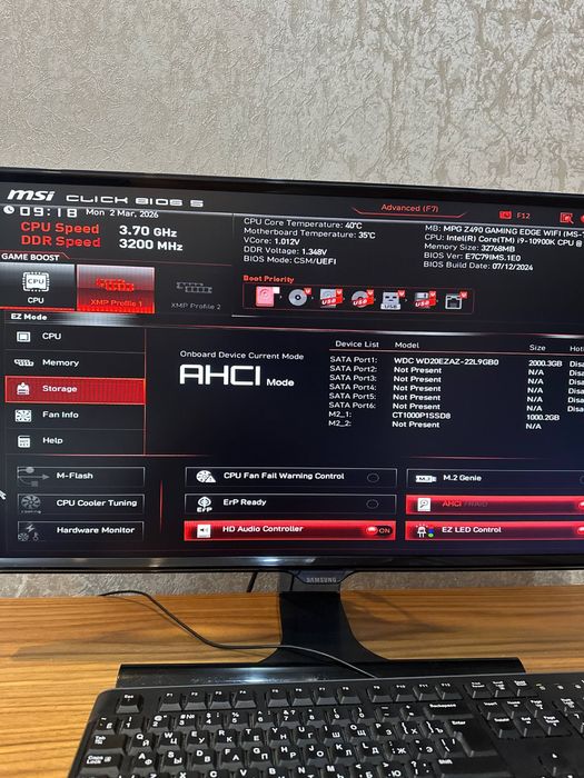 Компьютер Intel core 19/Nvidia 3060 Ti/ОЗУ 32/SSD 1TB/2TB/RGB