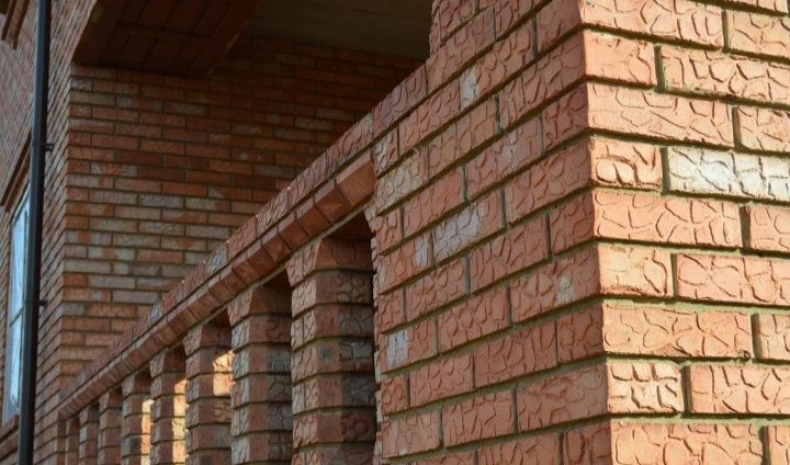 Balkonga g'isht teramiz.Kladka balkon.Керпичная  кладка балканов