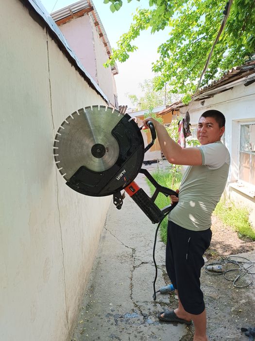 Алмазное резка бетон кесиш ва тешиш