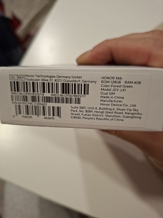 Смартфон Honor x6b