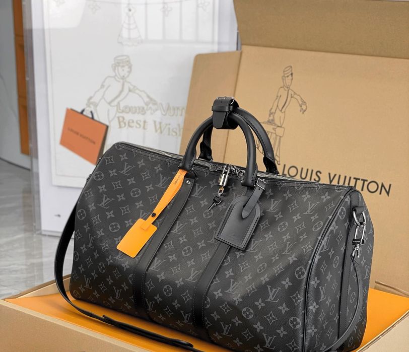 Geanta voiaj Louis Vuitton Keepall 50cm, tip Premium