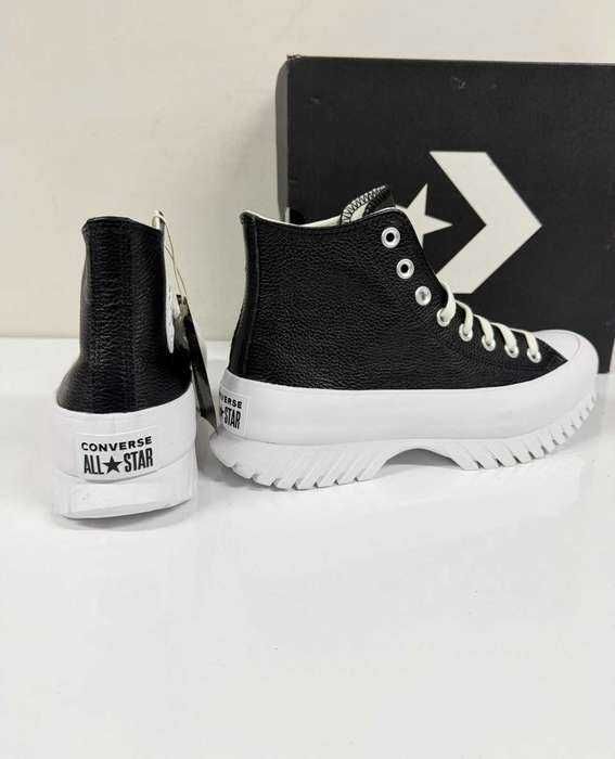 CONVERSE Chuck Taylor All Star Lugged 2.0 Leather Black (Нови) – Размер 40 (25.5 см стелка)