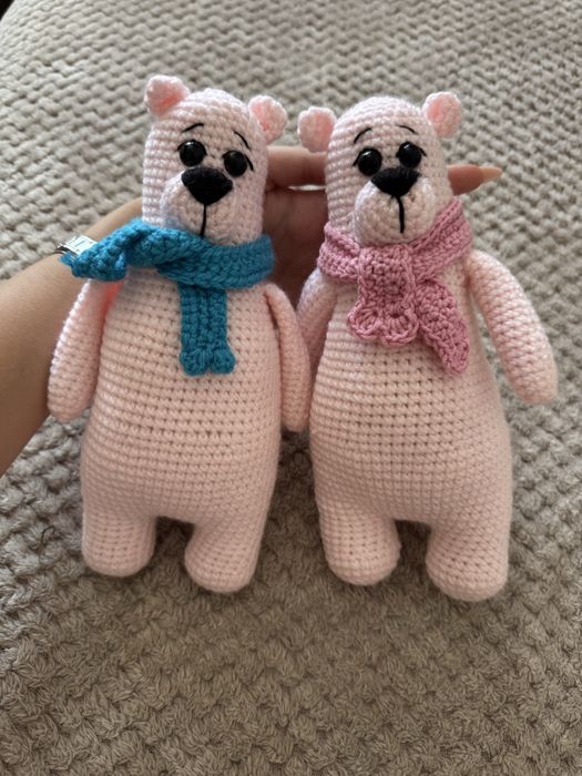 Ръчно плетени плюшени играчки