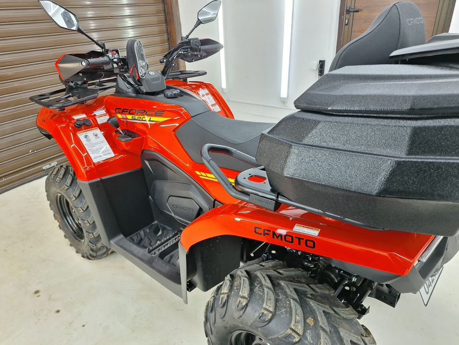 Atv/Атв CFMOTO 520L ново ,куфар музика