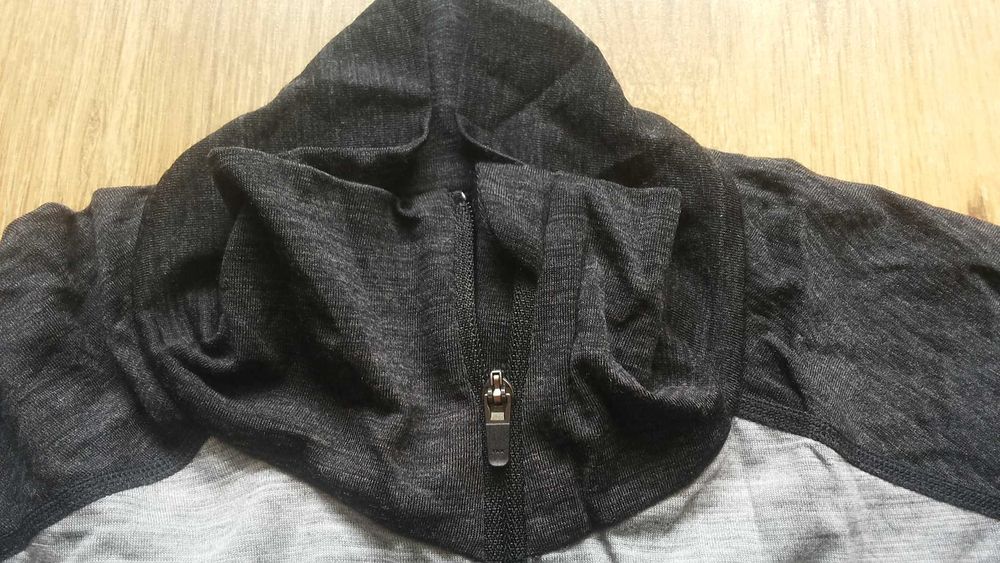 NORRONA Wool Zip Neck 89% Merino Wool размер M термо блуза 89% Мерино вълна - 2475