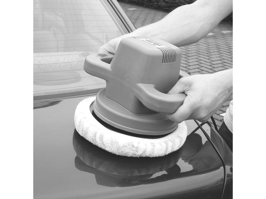 Set 2 rezerve polish auto Carpoint pentru masina de polishat 1717304, 1 husa aspra si 1 husa moale, diametru 245 mm