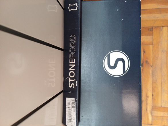 Кожени обувка на ток