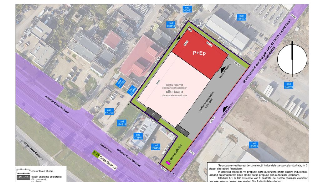 Hală industrială premium 2.900 mp | extensibilă 8.700 mp | ORADEA