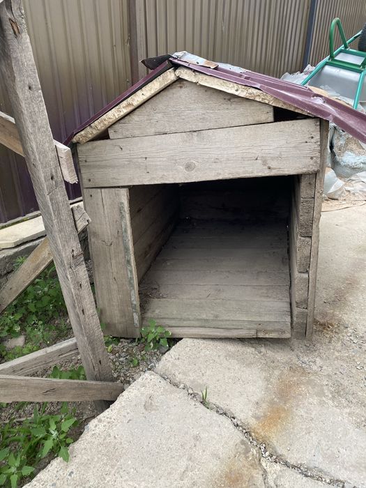 Уличный, деревянный домик для собак