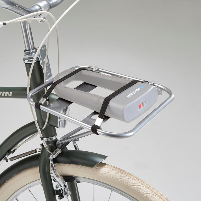 Bicicletă de oraș Elops 520 cadru înalt kaki - (SecondHand) Decathlon