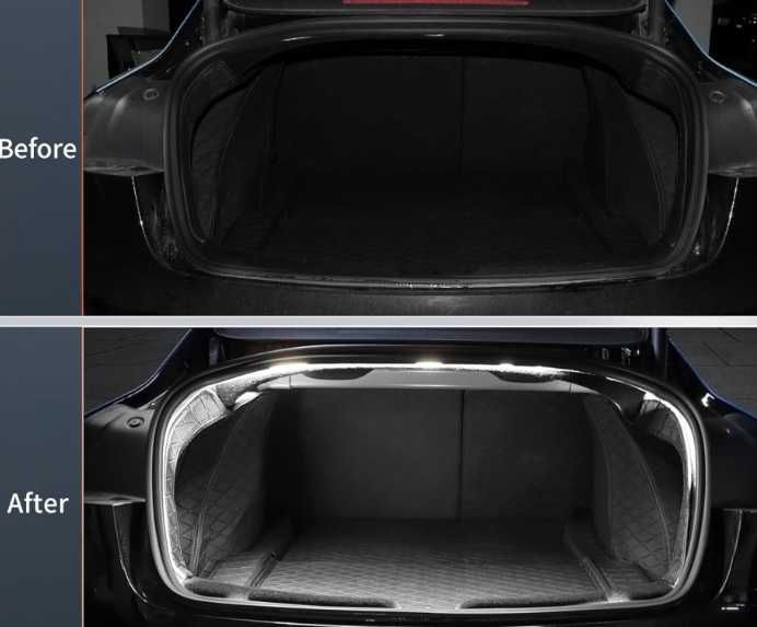 Лента за багажник, Лед осветление за кола, 52см, 12 V