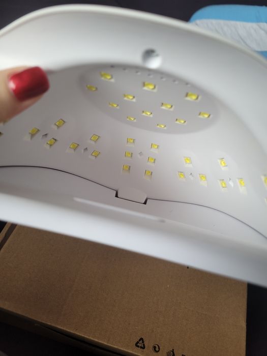 UV лампа за маникюр Sun X White, LED дисплей, 54 W, Сензори, Таймер, С