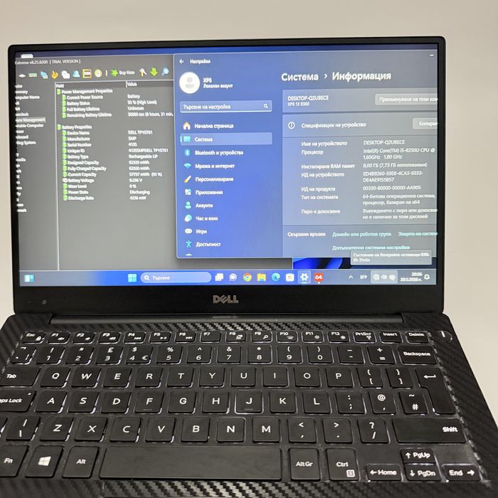 Лаптоп DELL XPS 9360