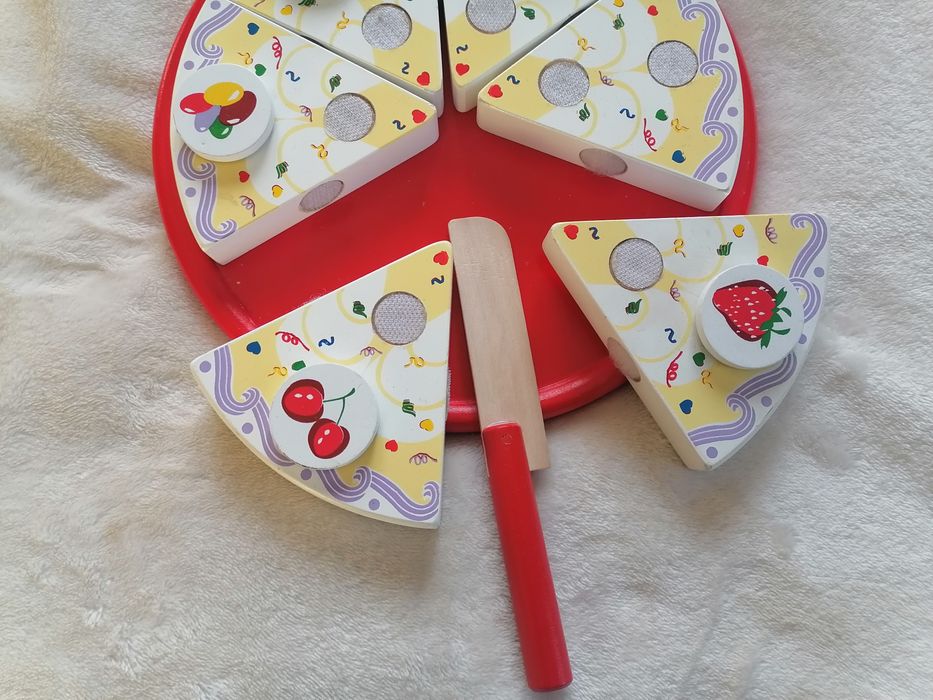 Дървена торта + кубчета