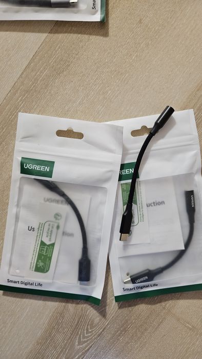 UGREEN кабели – USB, AUX, нови, запечатани