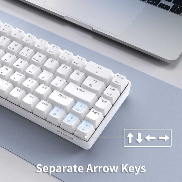 Геймърска клавиатура с LED подсветка и 68 клавиша TMKB60