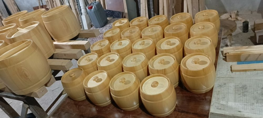 Бочка для мёд  деревянный посуды