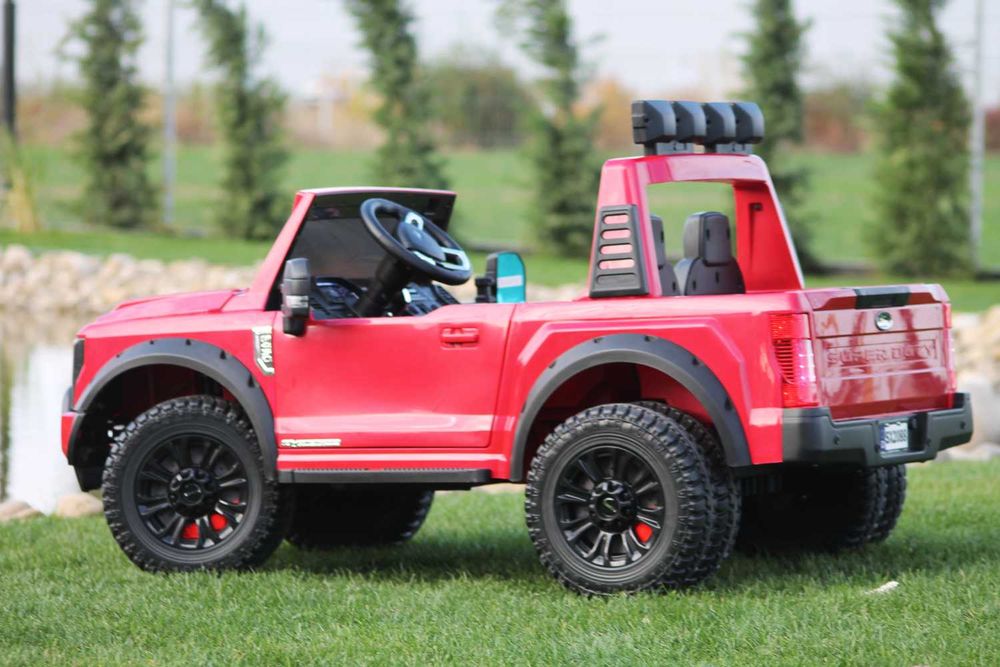 Masinuta electrica Ford Super Duty F450, 300W, 24V 14Ah #RED