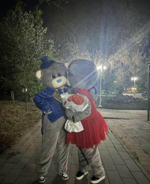 Тедди мишка прокат аренда, аниматор