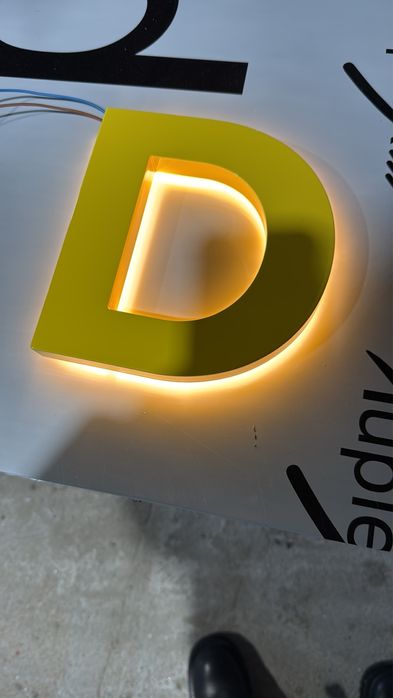 Litere volumetrice led