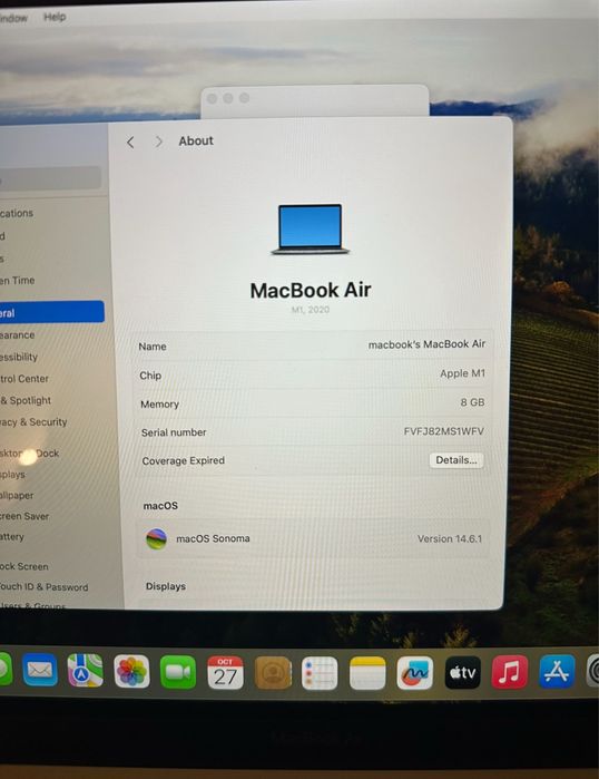 Laptop Macbook Pro M1 Apple Touchbar/sch cu Iphone /samsung