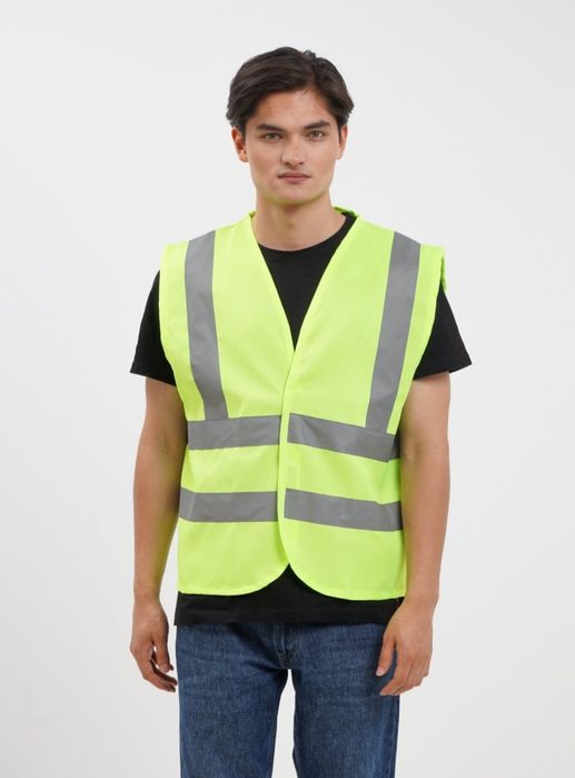 Света отвечающий жилет для строительства/ Нур кайторувчи нимча