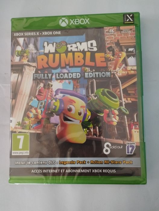 Игра за xbox X  worms rumble fully edition