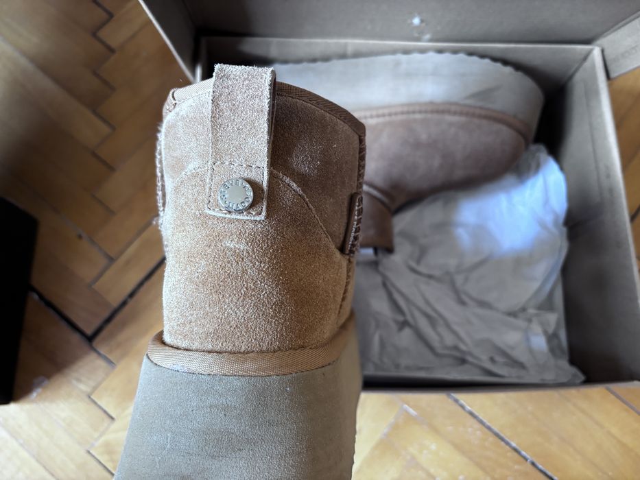 Ghete Steve Madden Campfire Platform (stil UGG Ultra Mini) mărimea 37 - Purtate o dată