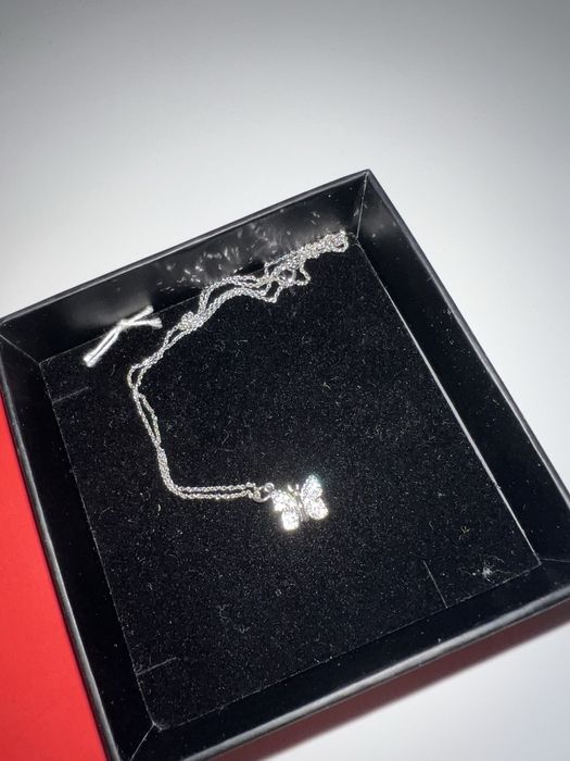 ‼️Urgent‼️‼️Vând lanțișor de aur alb B&B  14K dama