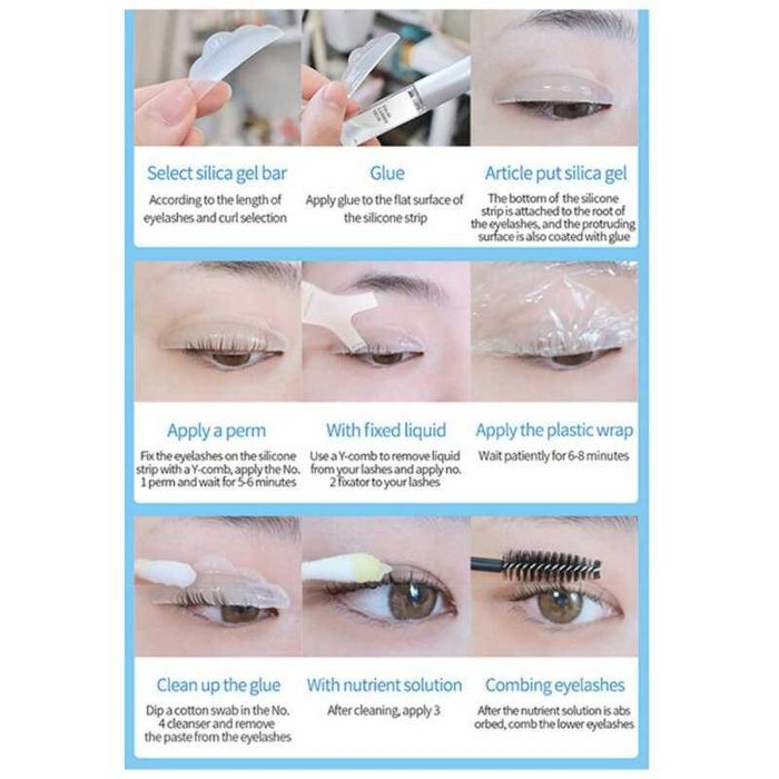 Комплект за ламиниране на мигли