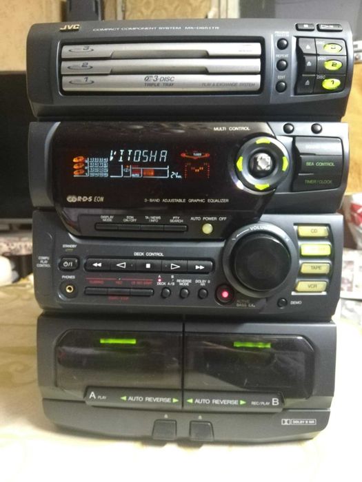 Аудио система  JVC  MX-D651TR