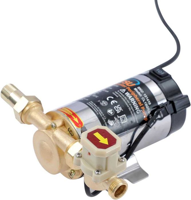Pompă de presiune Katsu pentru apă calda/rece 100W, cu comutator de control automat și manual