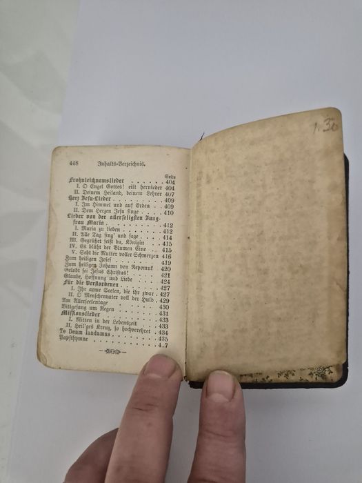 Carte de rugăciuni rară „Perlen der Gnade” – Ediție 1896, J. Steinbren