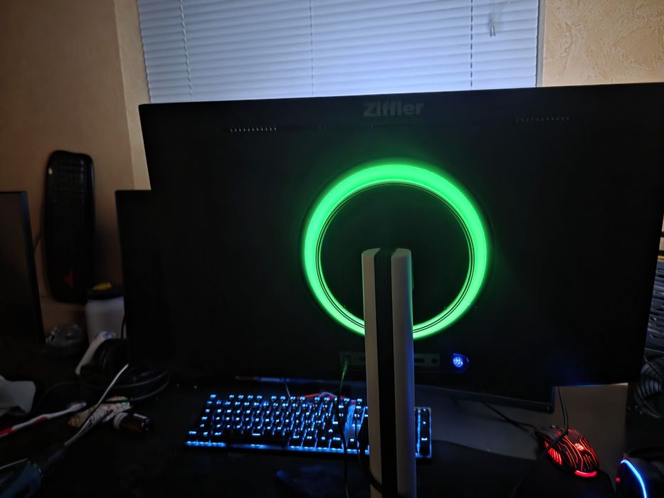 Монитор Ziffler 27 180hz 2k. В идеальном состоянии.  Доставка. Обмен.