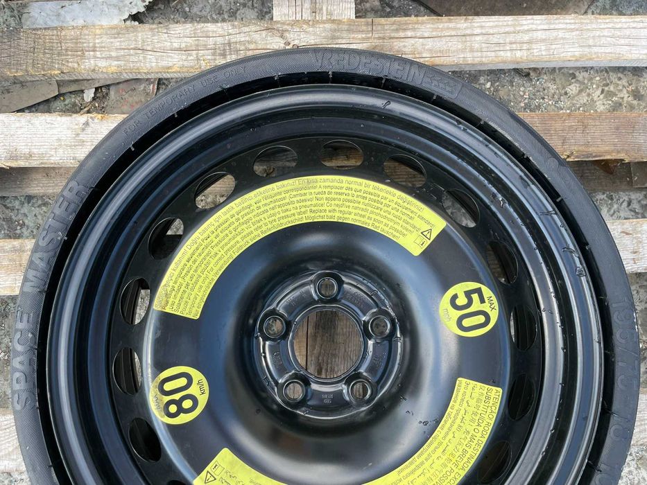 18 резервна джанта Патерица 5х112 AUDI Q5 6J et24 Vredestain 195/75