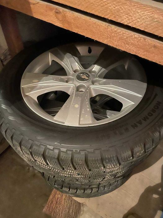 Зимние покрышки финского производства Nokian, с дисками от Captiva 2 !