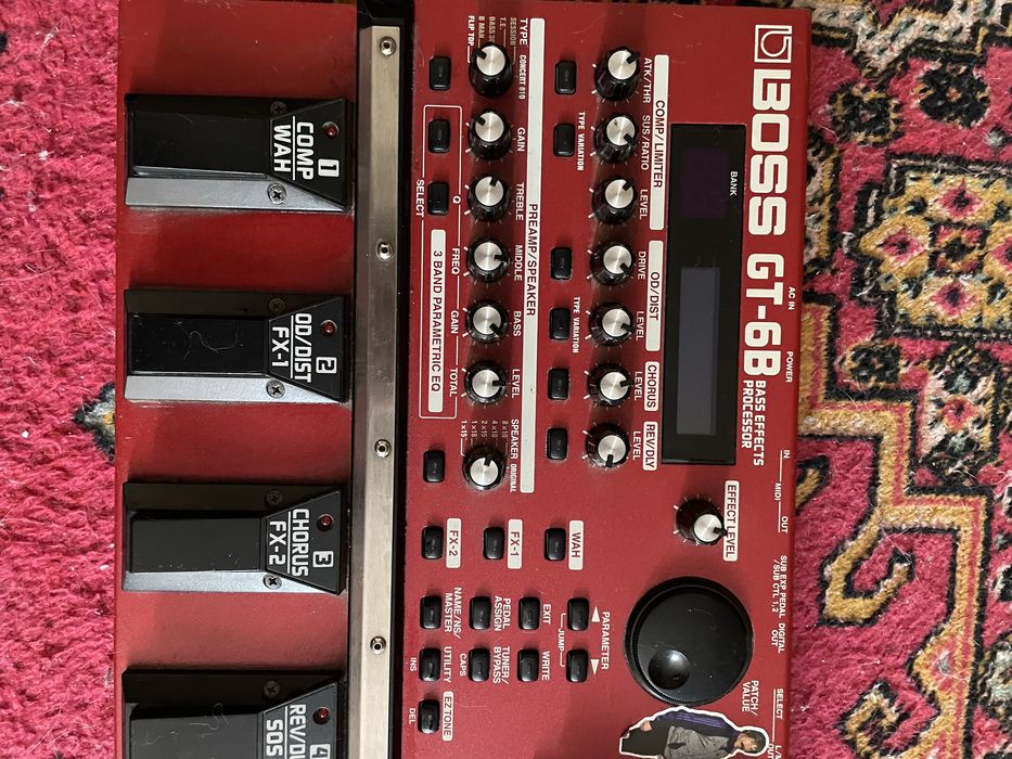 Бас-Гитарный процессор Boss GT-6B