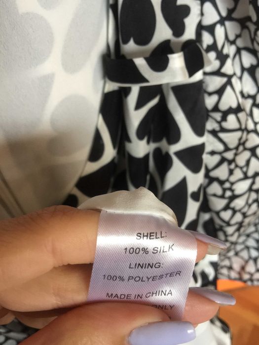 Копринена рокля Olivia Rubin,размер М