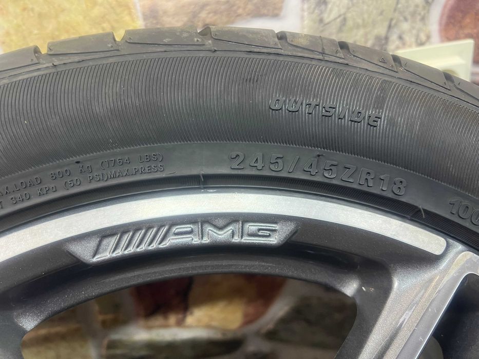 джанти и гуми 18 AMG