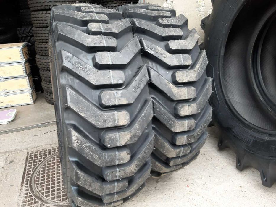 Anvelope industriale cu 14pr 12.5/80-18 Cauciucuri Caterpilar JCB