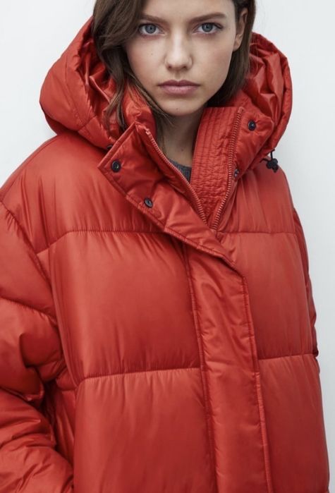 пуховик зимняя куртка massimo dutti